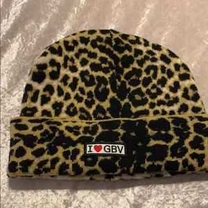 Leopard hat. H & M - Giambattista Valli